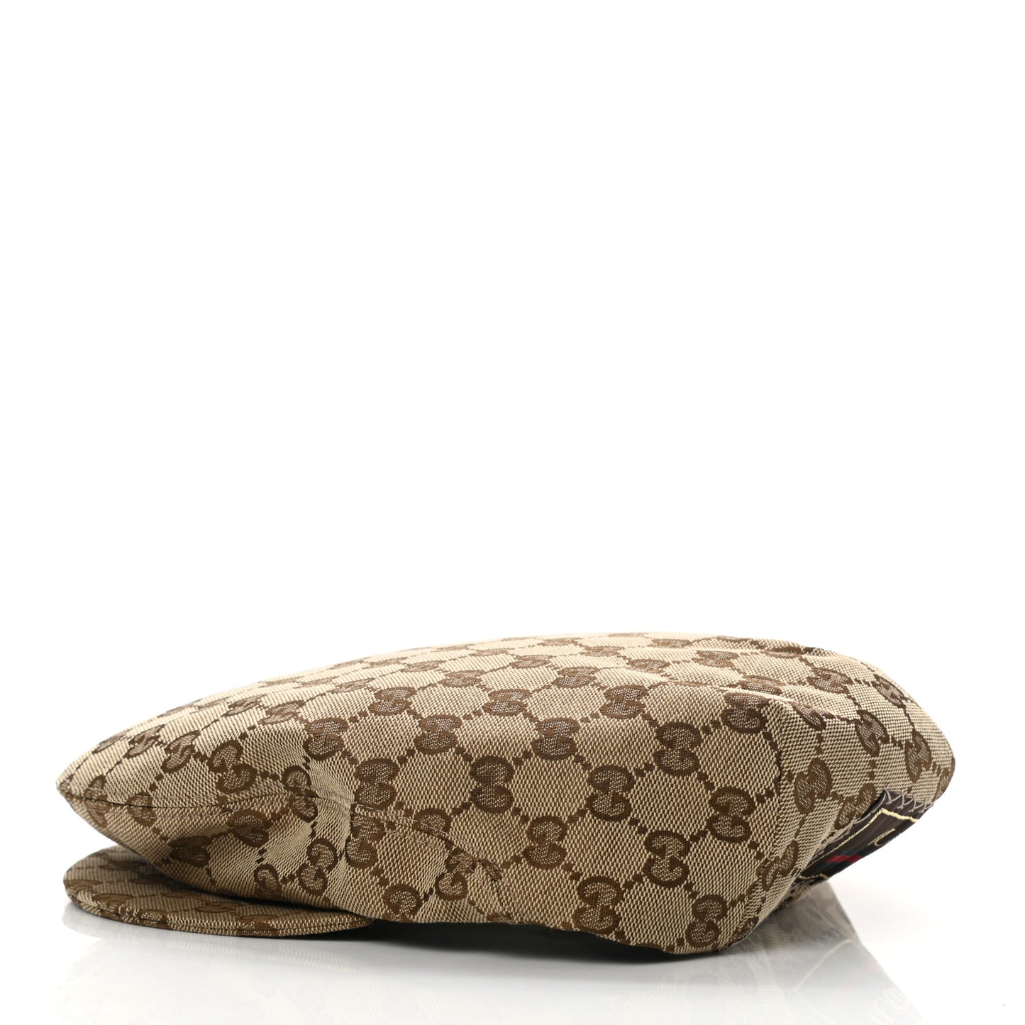 Monogram Flat Cap M Beige