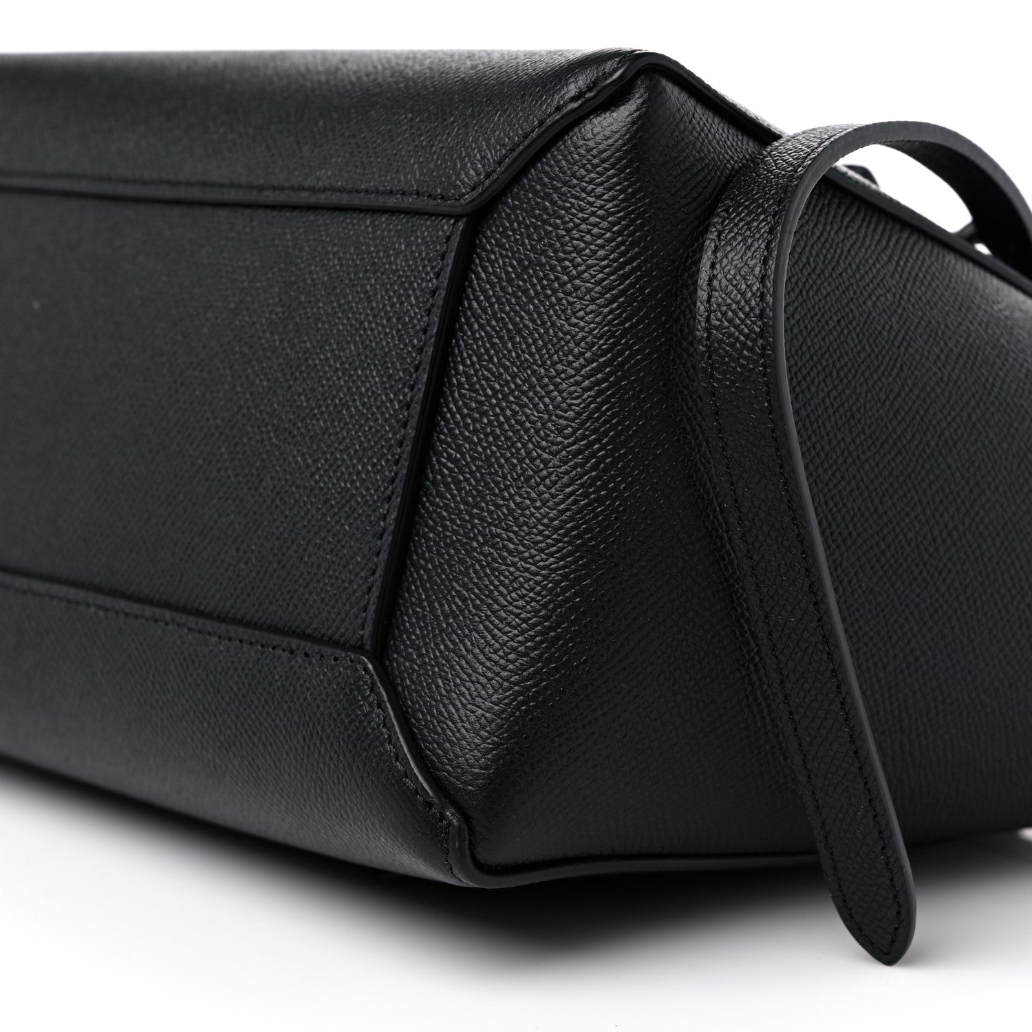 Celine Grained Calfskin Micro Belt Bag Black 9 of 10