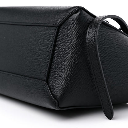 Celine Grained Calfskin Micro Belt Bag Black 9 of 10