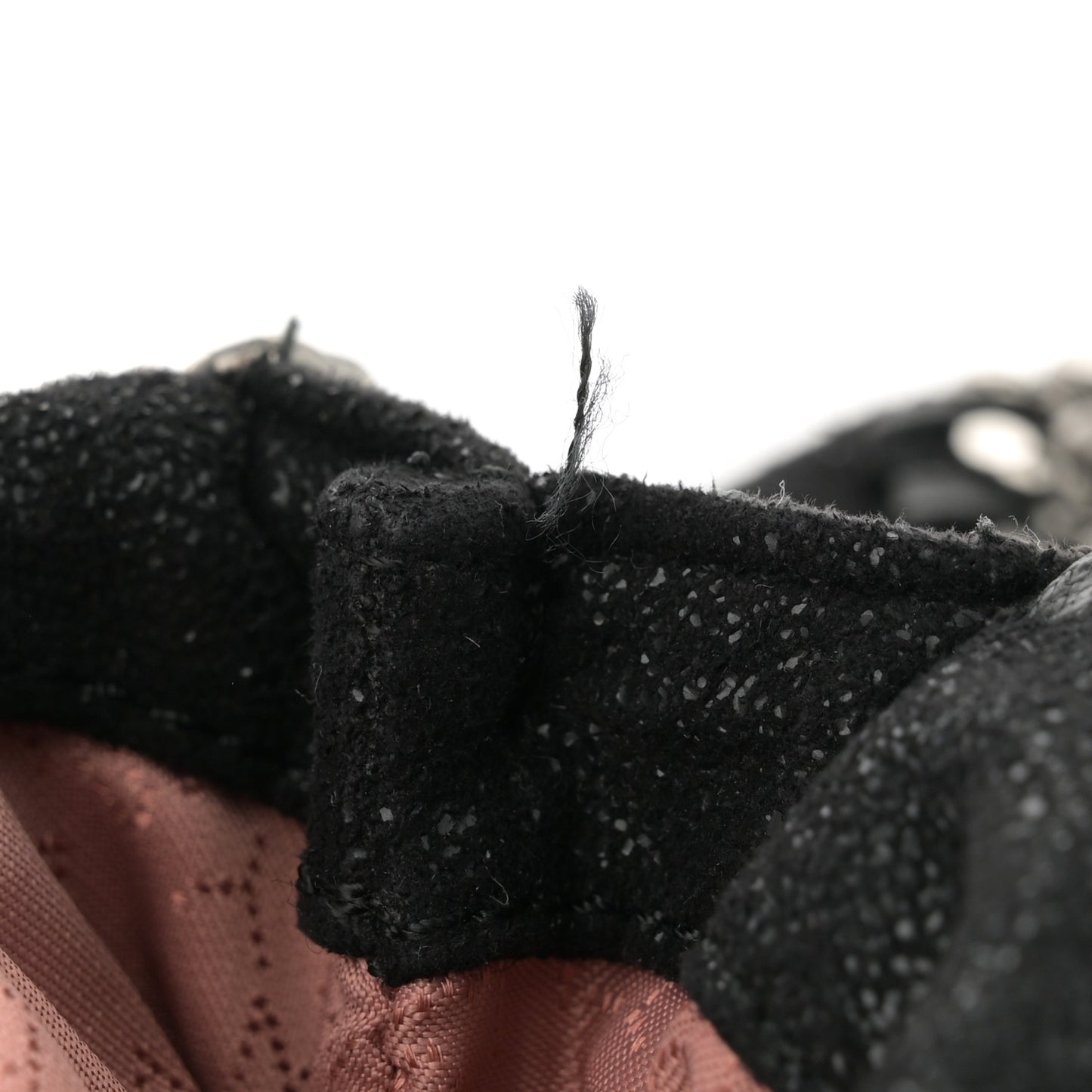 Shaggy Deer Small Falabella Tote Black