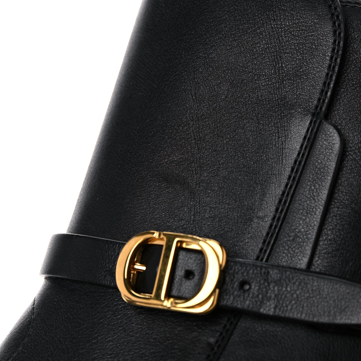 Christian Dior Calfskin Empreinte Ankle Boot 40 Black 14 of 16