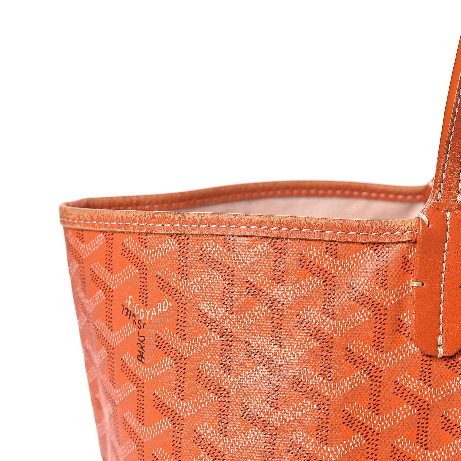 Goyard Goyardine Saint Louis PM Orange 17 of 23