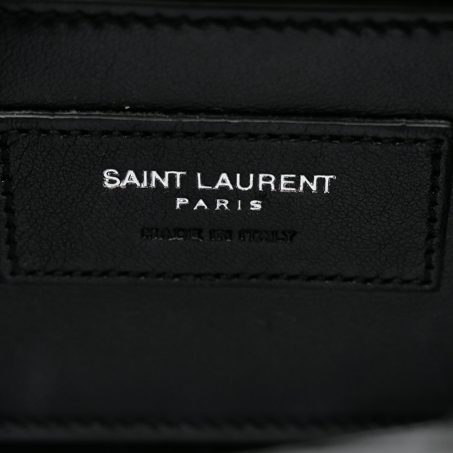 Saint Laurent Snakeskin Medium Classic Monogram Kate Tassel Satchel Black 7 of 15