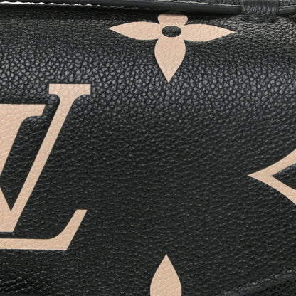 Louis Vuitton Empreinte Monogram Giant Pochette Metis Black Beige 7 of 12