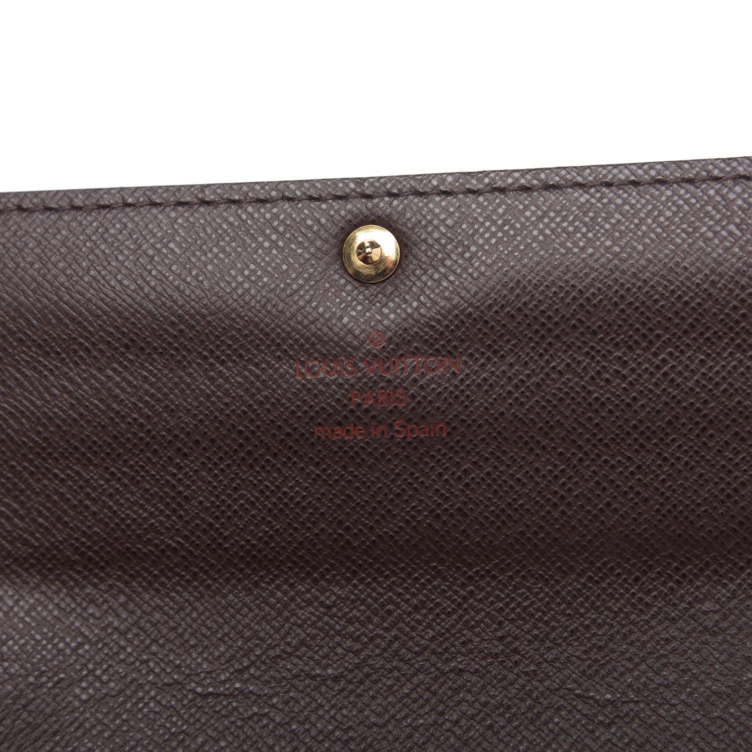 Louis Vuitton Damier Ebene Sarah Wallet 8 of 9
