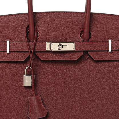 Hermes Togo Birkin 35 Rouge H 8 of 13