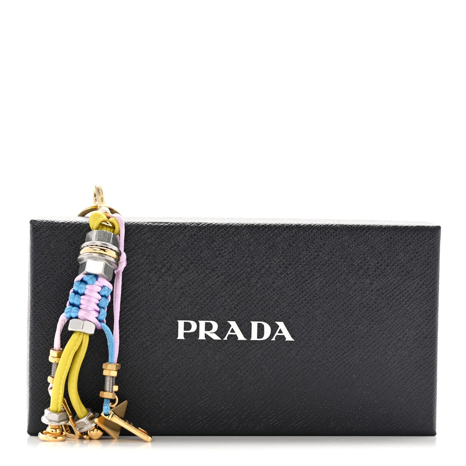 Prada Metal Lambskin Robot Bag Charm Multicolor 5 of 5