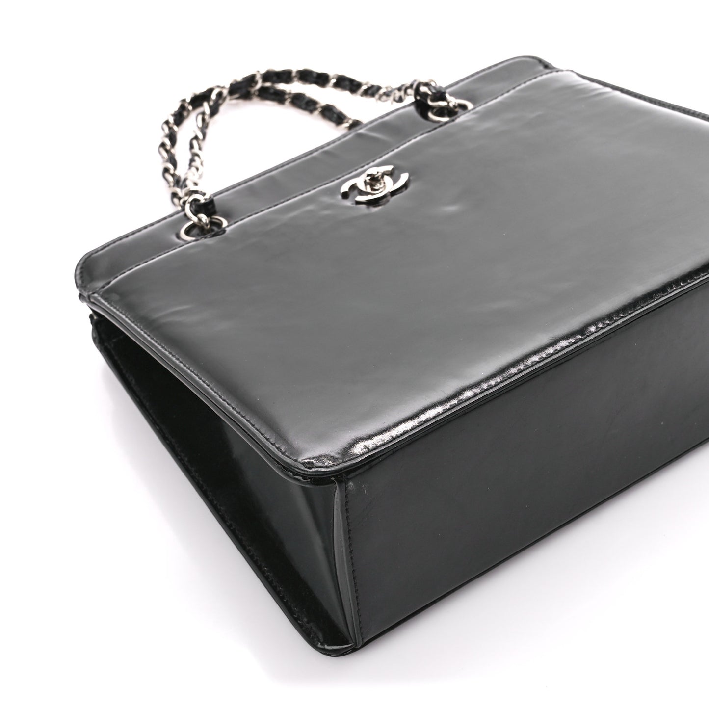 Patent Handbag Black