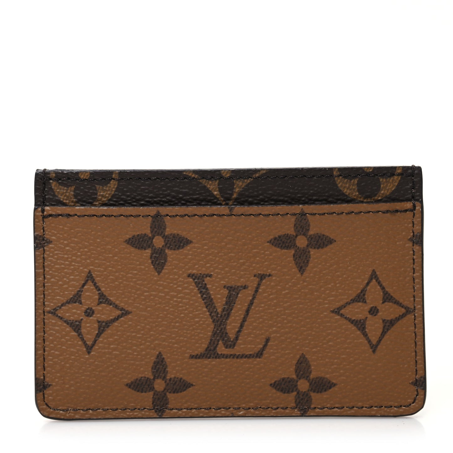 Reverse Monogram Card Holder
