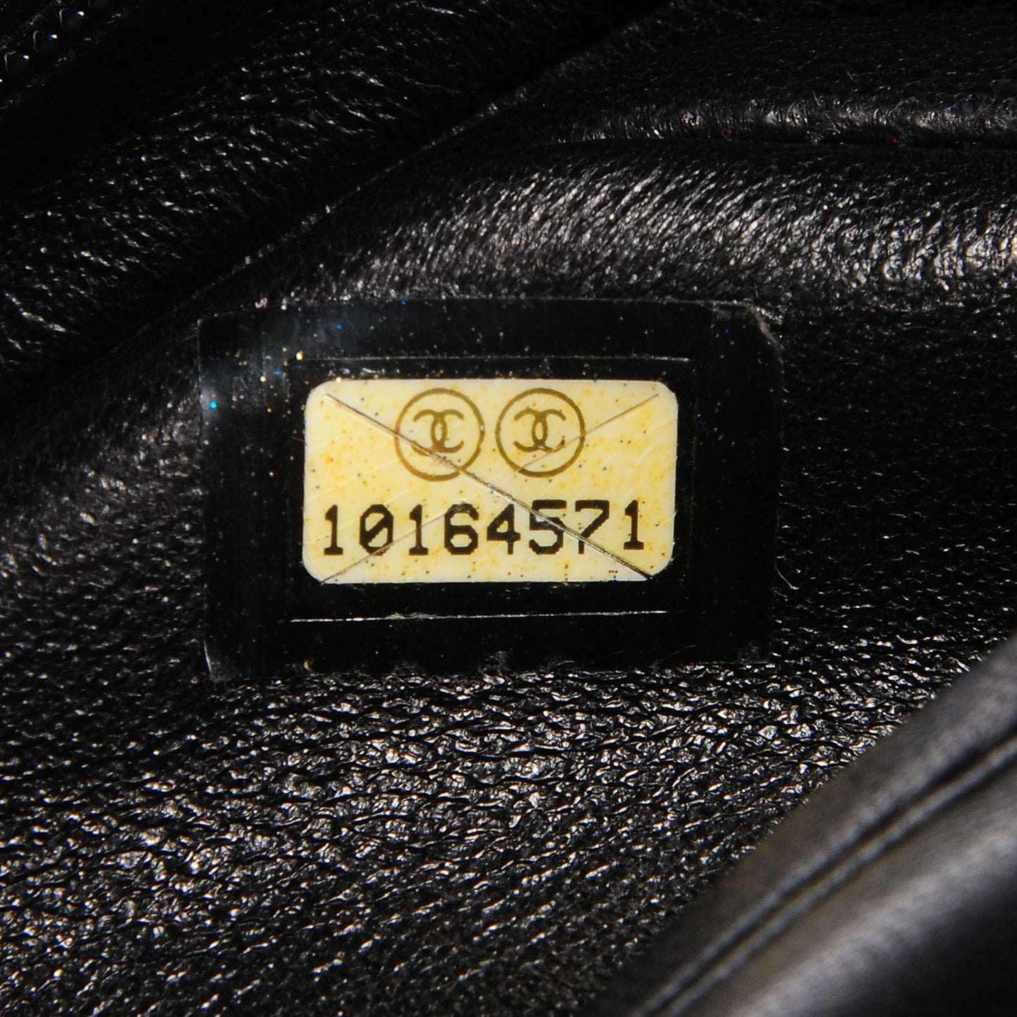 Lambskin Quilted Timeless Camera Case Black