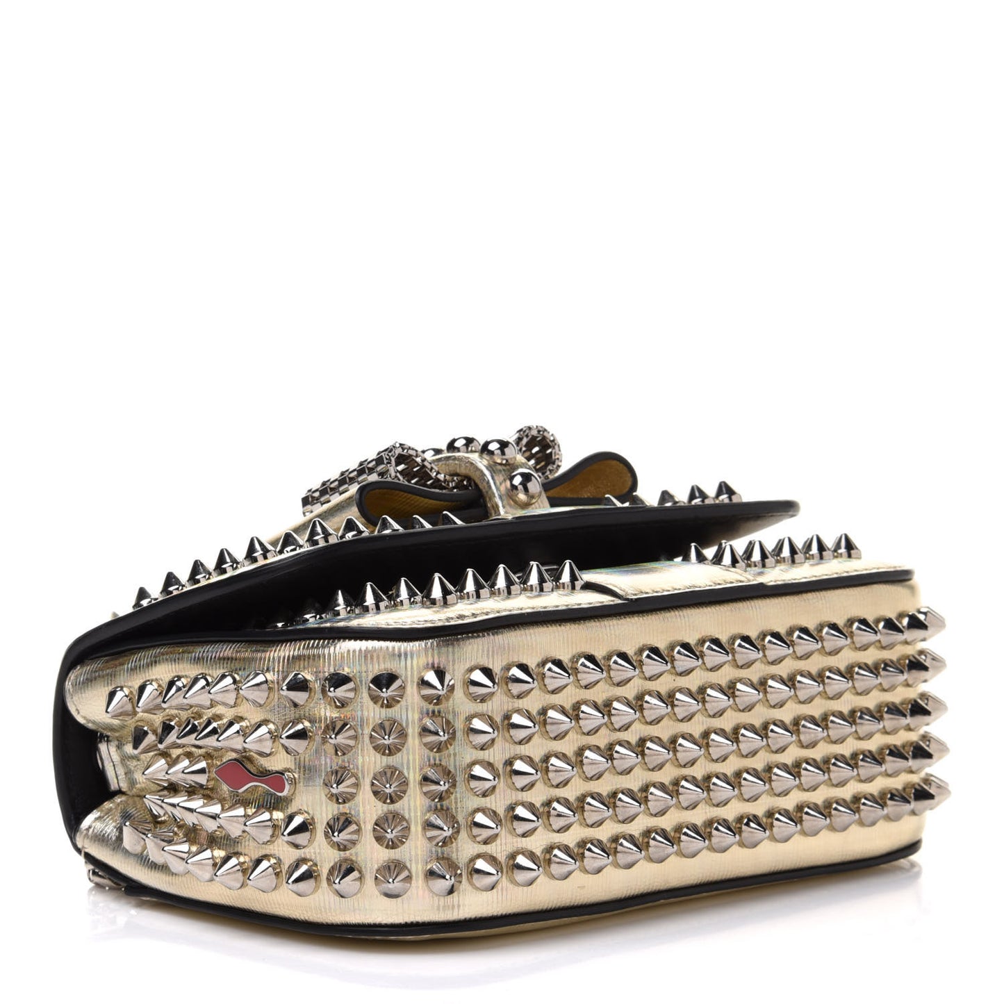 Specchio Galactic Spikes Sweety Charity Crossbody Bag Platine