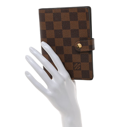 Louis Vuitton Damier Ebene Small Ring Agenda Cover 2 of 7