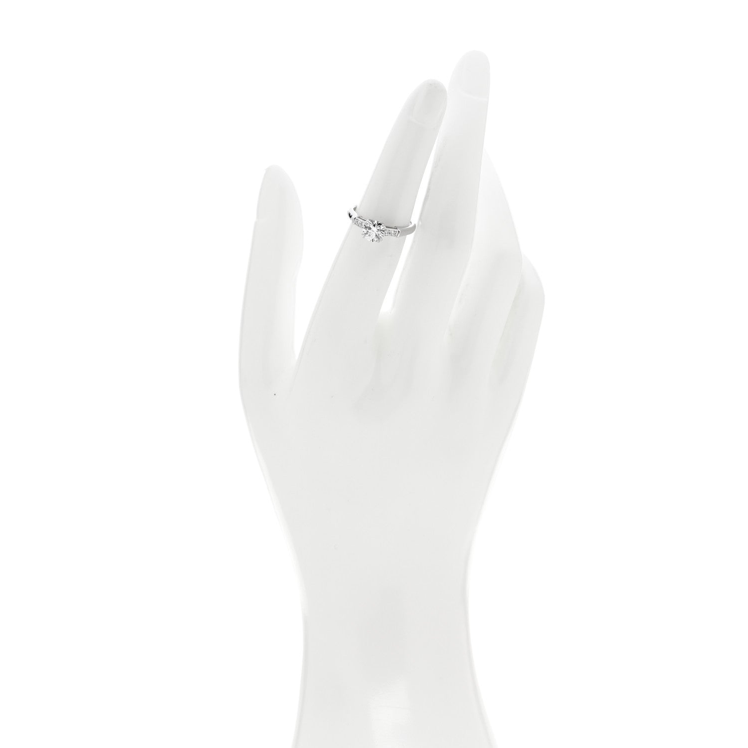 Harry Winston Platinum Diamond .80ct Tryst Engagement Ring 49 5 2 of 6