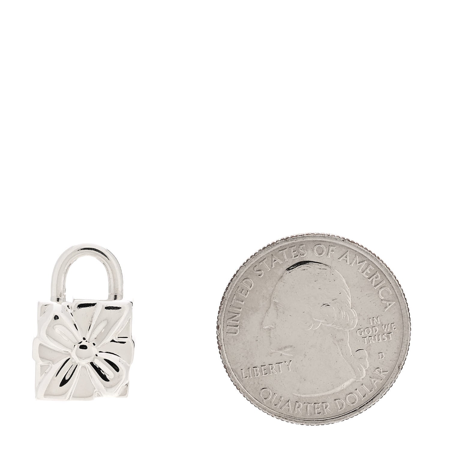 Tiffany Sterling Silver Gift Box Charm 2 of 3