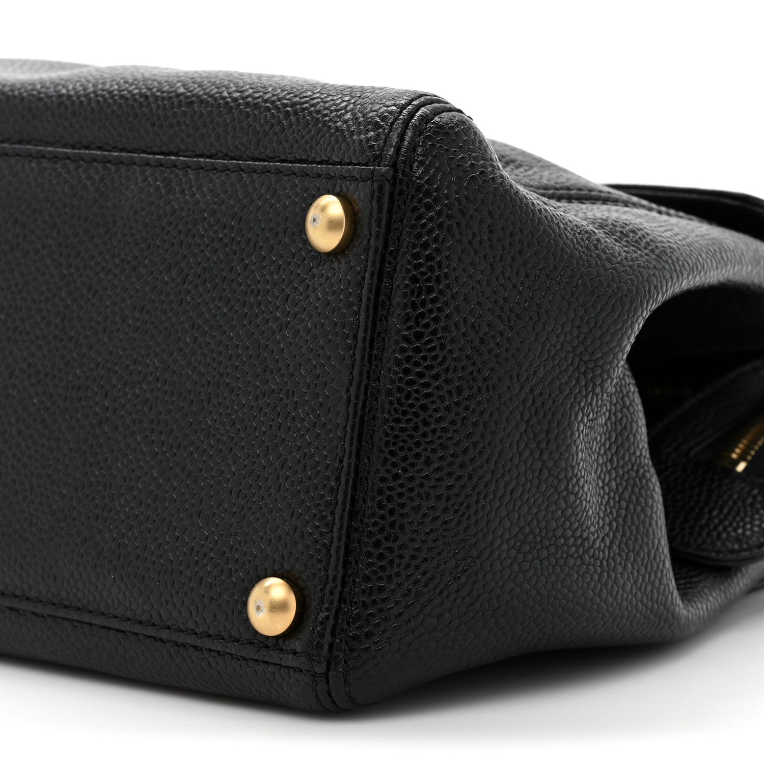 Chanel Caviar CC Shoulder Bag Black 9 of 12