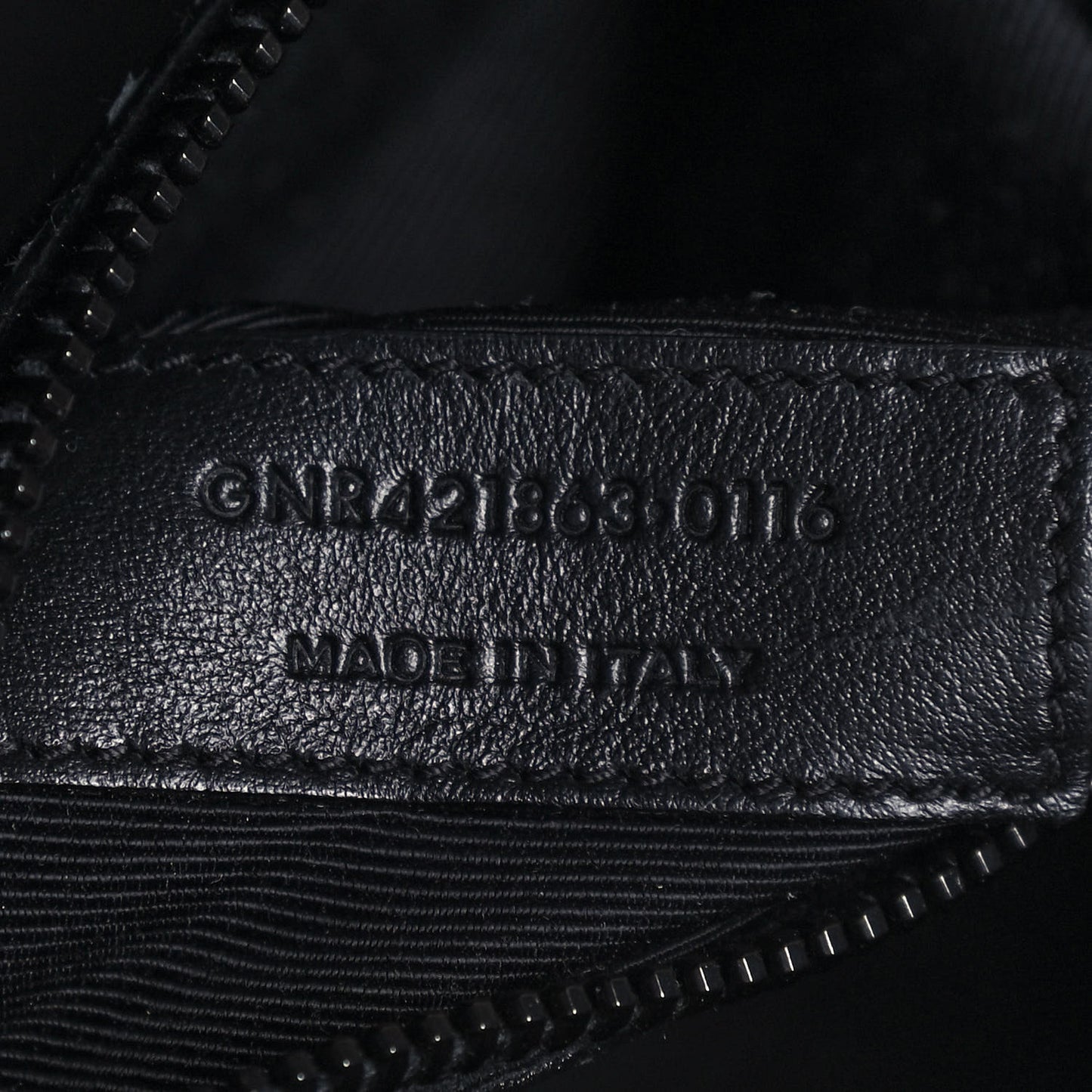 Calfskin Baby Sac De Jour Navy