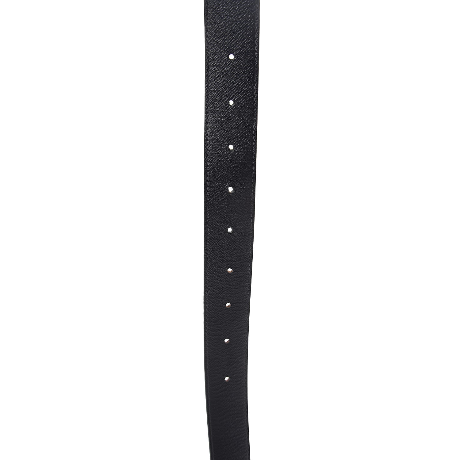 Louis Vuitton Calfskin Monogram 30mm LV Initiales Reversible Belt 85 34 Black 5 of 6