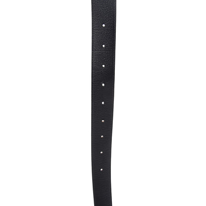 Louis Vuitton Calfskin Monogram 30mm LV Initiales Reversible Belt 85 34 Black 5 of 6