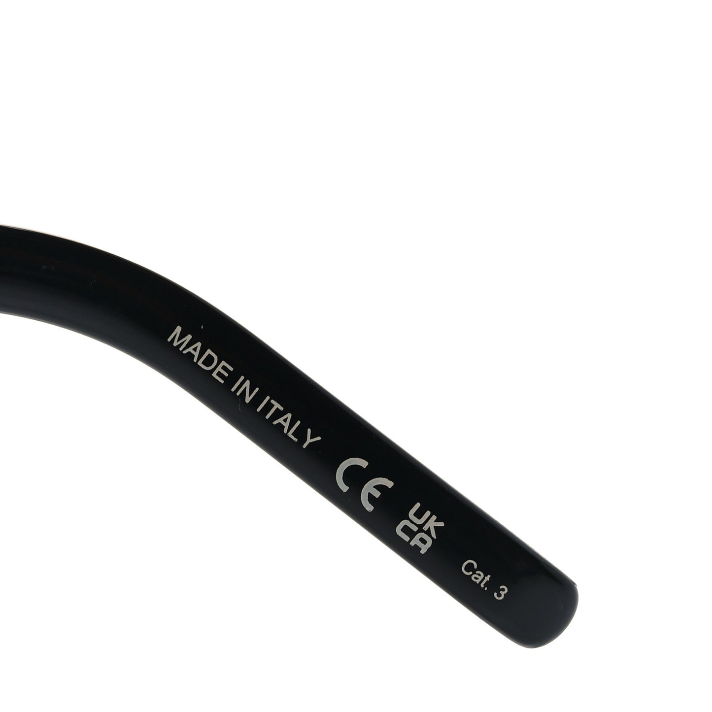 Acetate Cat 3 Cat Eye Sunglasses SL425 Black