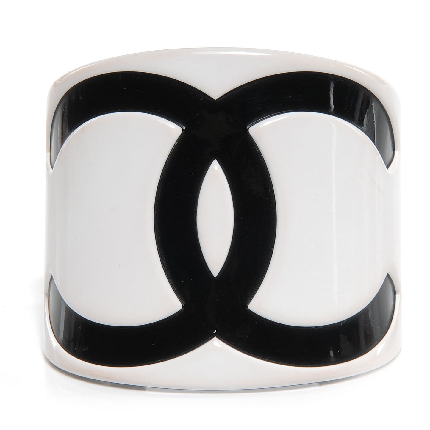 Resin CC Cuff Black White