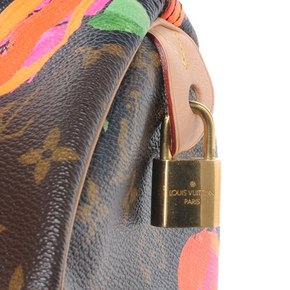 Louis Vuitton Monogram Roses Speedy 30 8 of 8