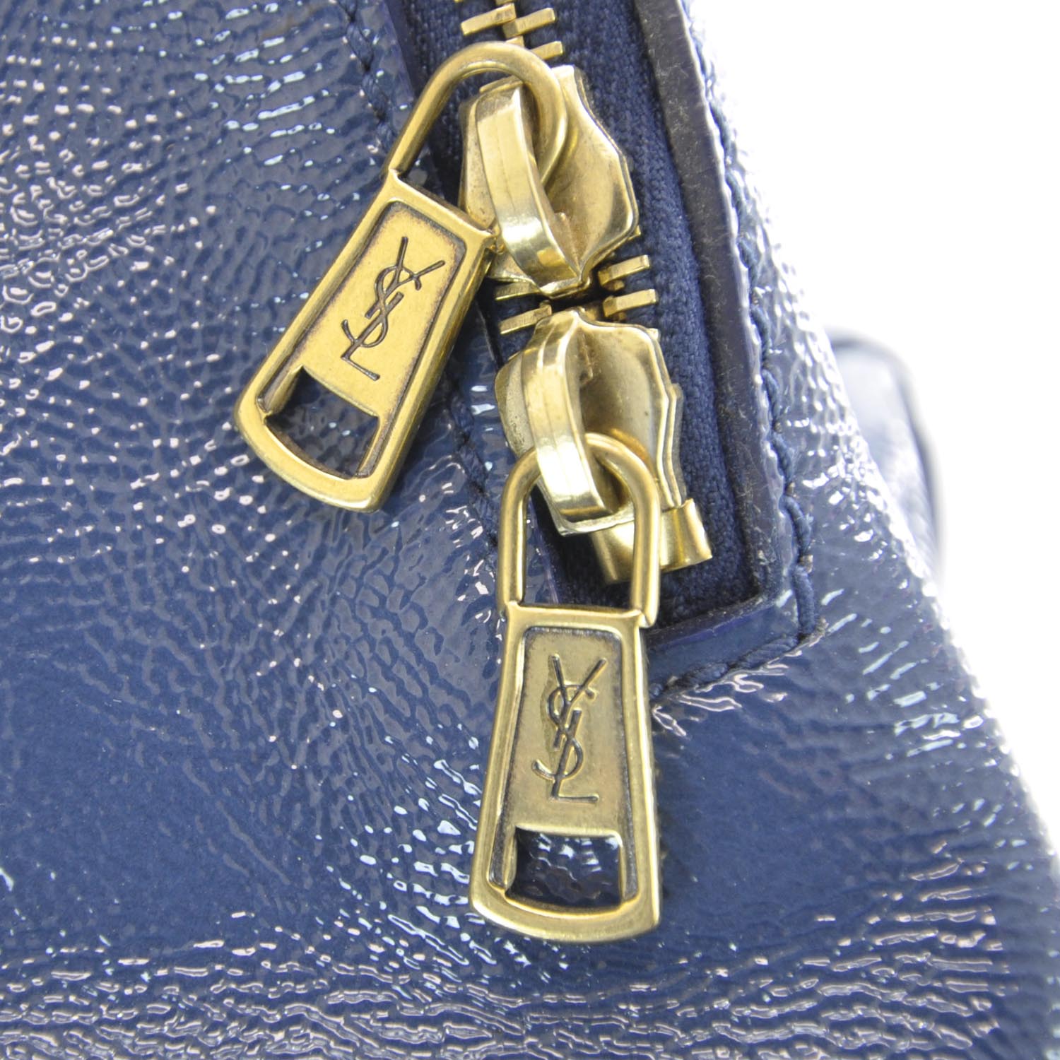 Saint Laurent Patent Majorelle Blue 10 of 10