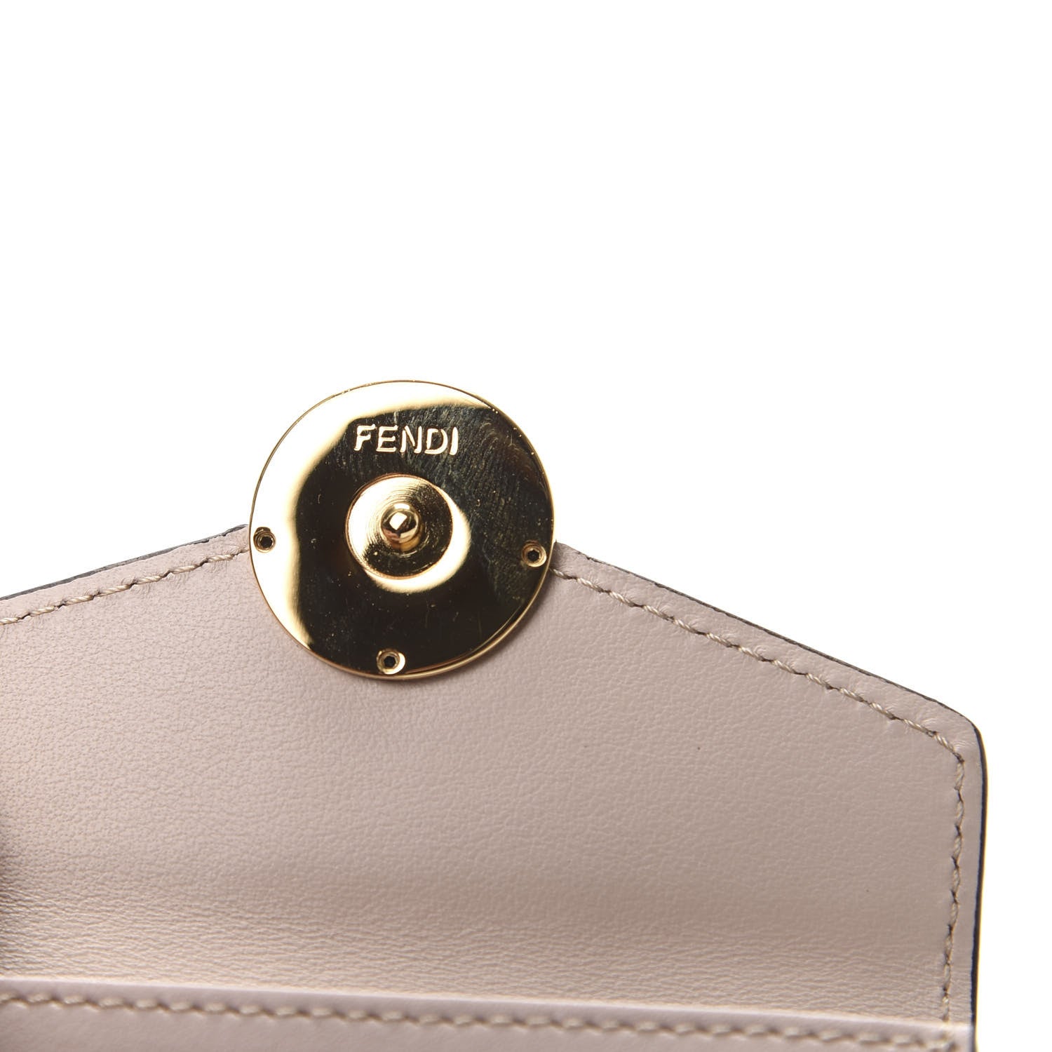 Fendi Vitello Liberty Lucido F is Fendi Micro Tri-Fold Envelope Wallet Soap 6 of 6