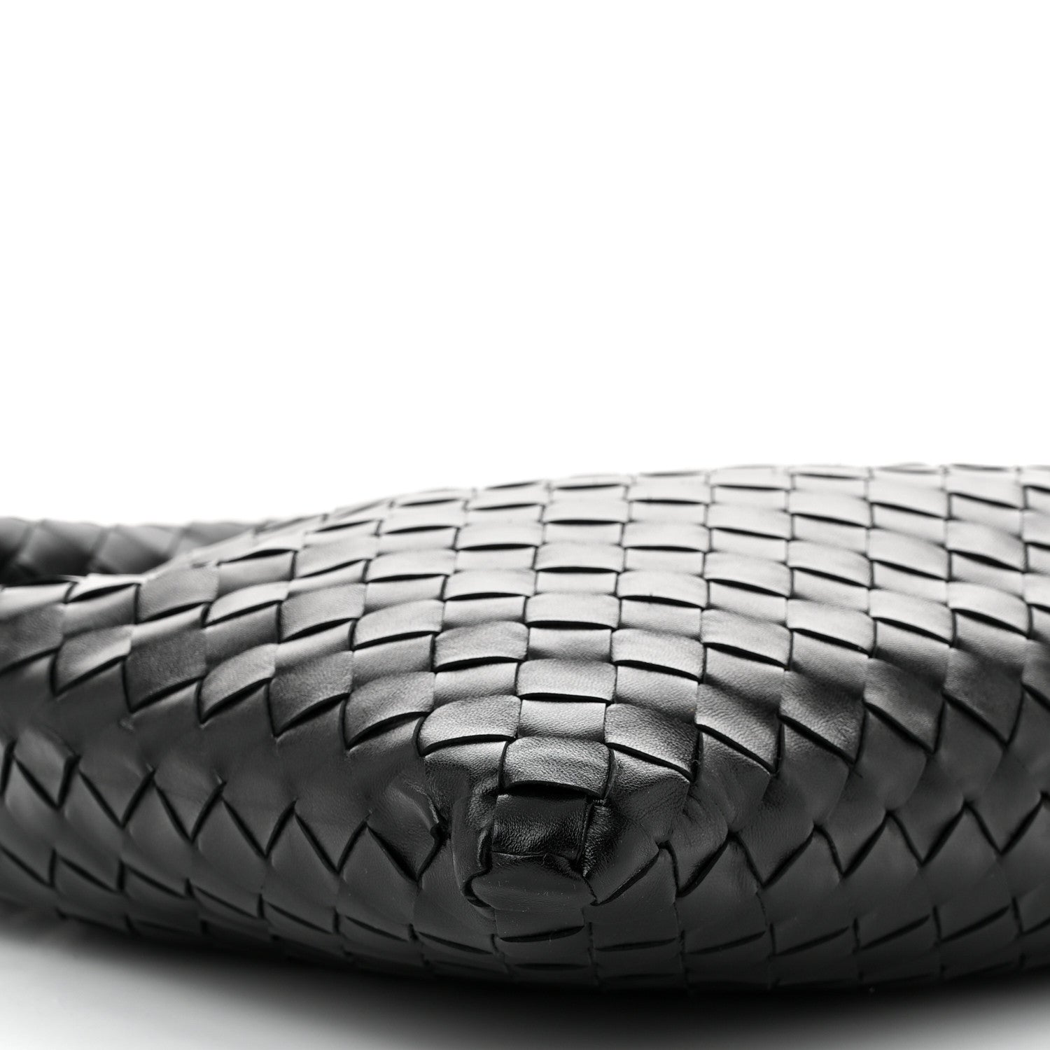 Bottega Veneta Calfskin Intrecciato Small Hop Black 9 of 10