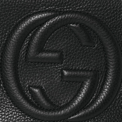 Gucci Pebbled Calfskin Small Soho Disco Bag Black 9 of 12