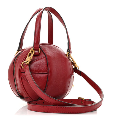 Gucci Piuma Lux Energy Mini Tifosa Basketball Shaped Shoulder Bag Romantic Cerise 3 of 13