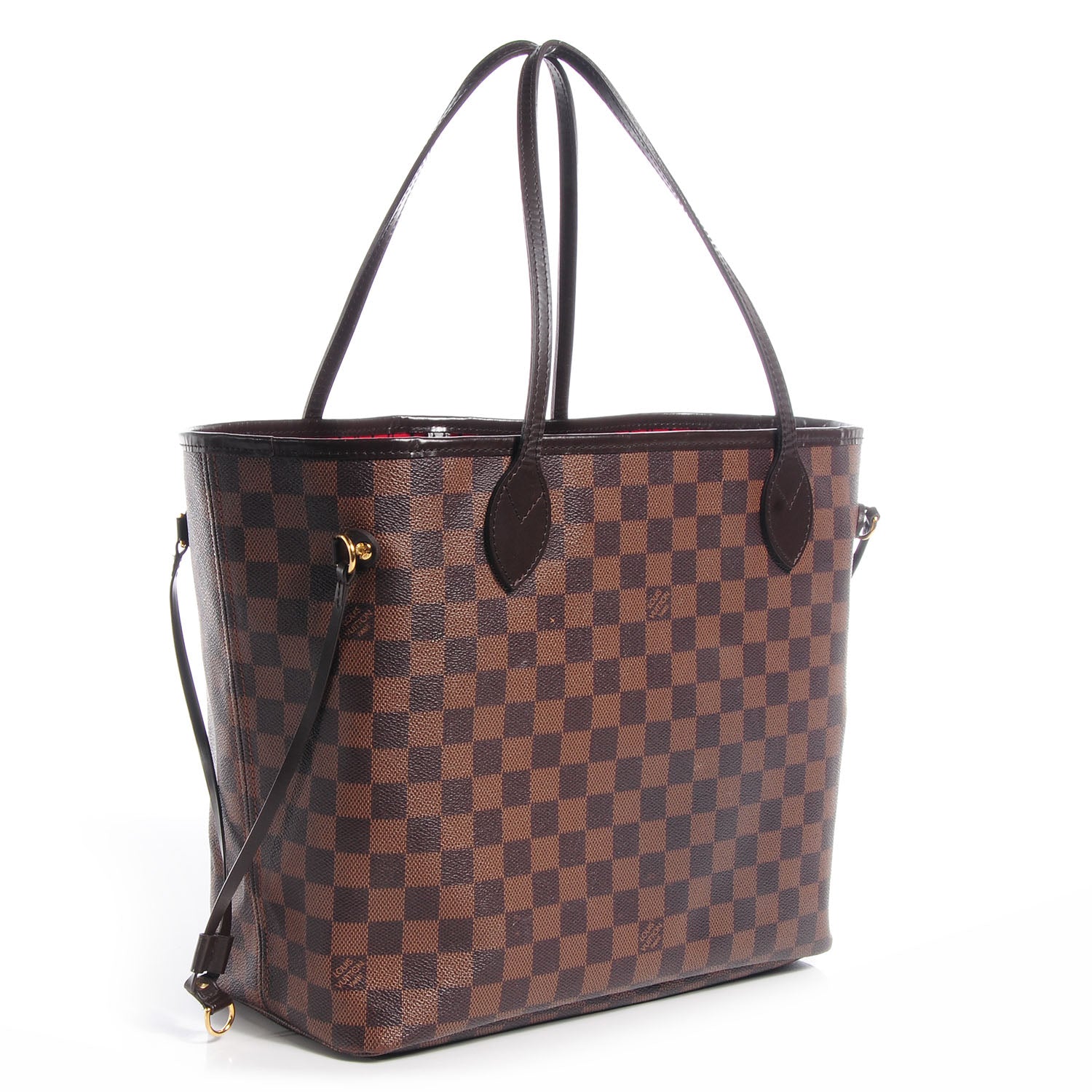 Louis Vuitton Damier Ebene Neverfull MM 3 of 9