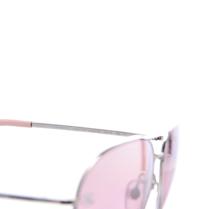 Chanel CC Aviator Sunglasses 4189-T-Q Pink 5 of 8