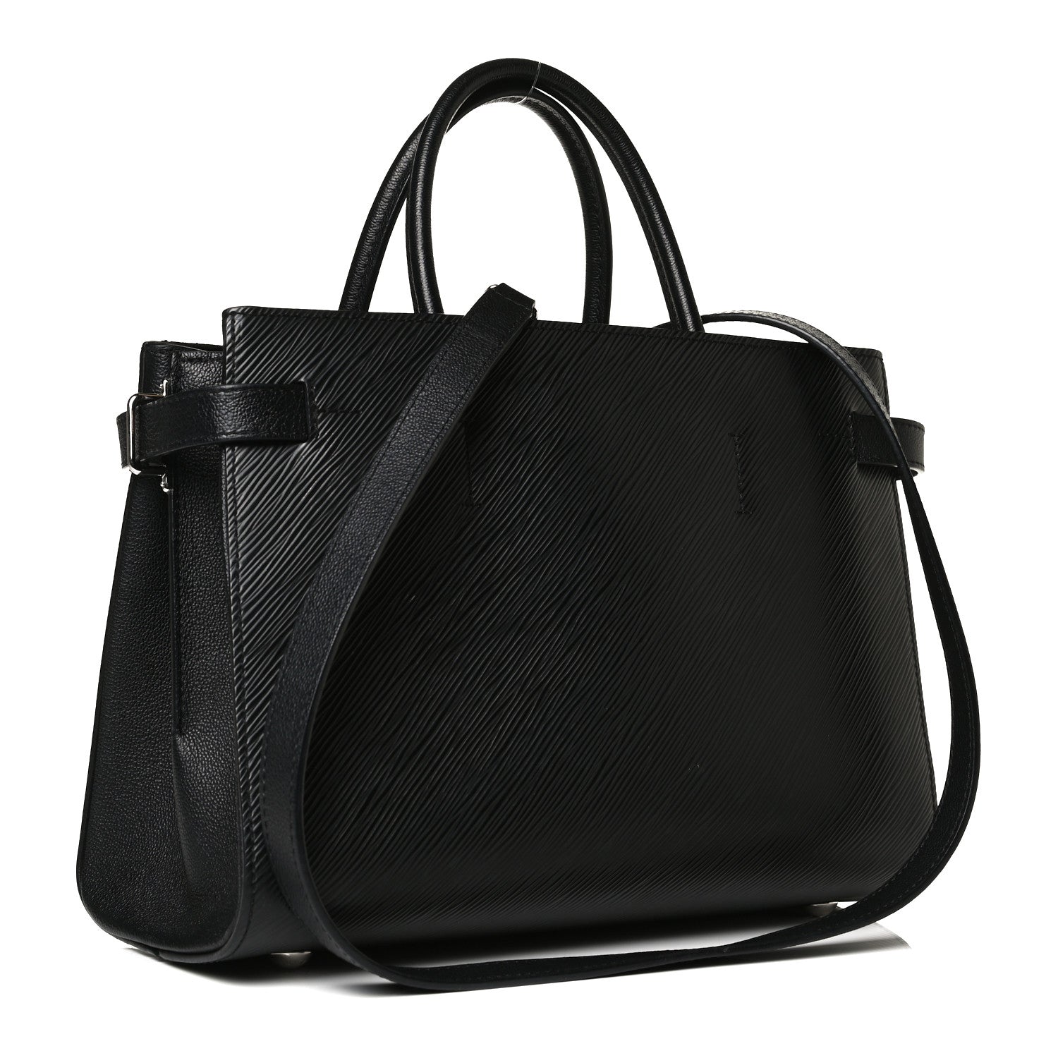Louis Vuitton Epi Twist Tote Black 3 of 11