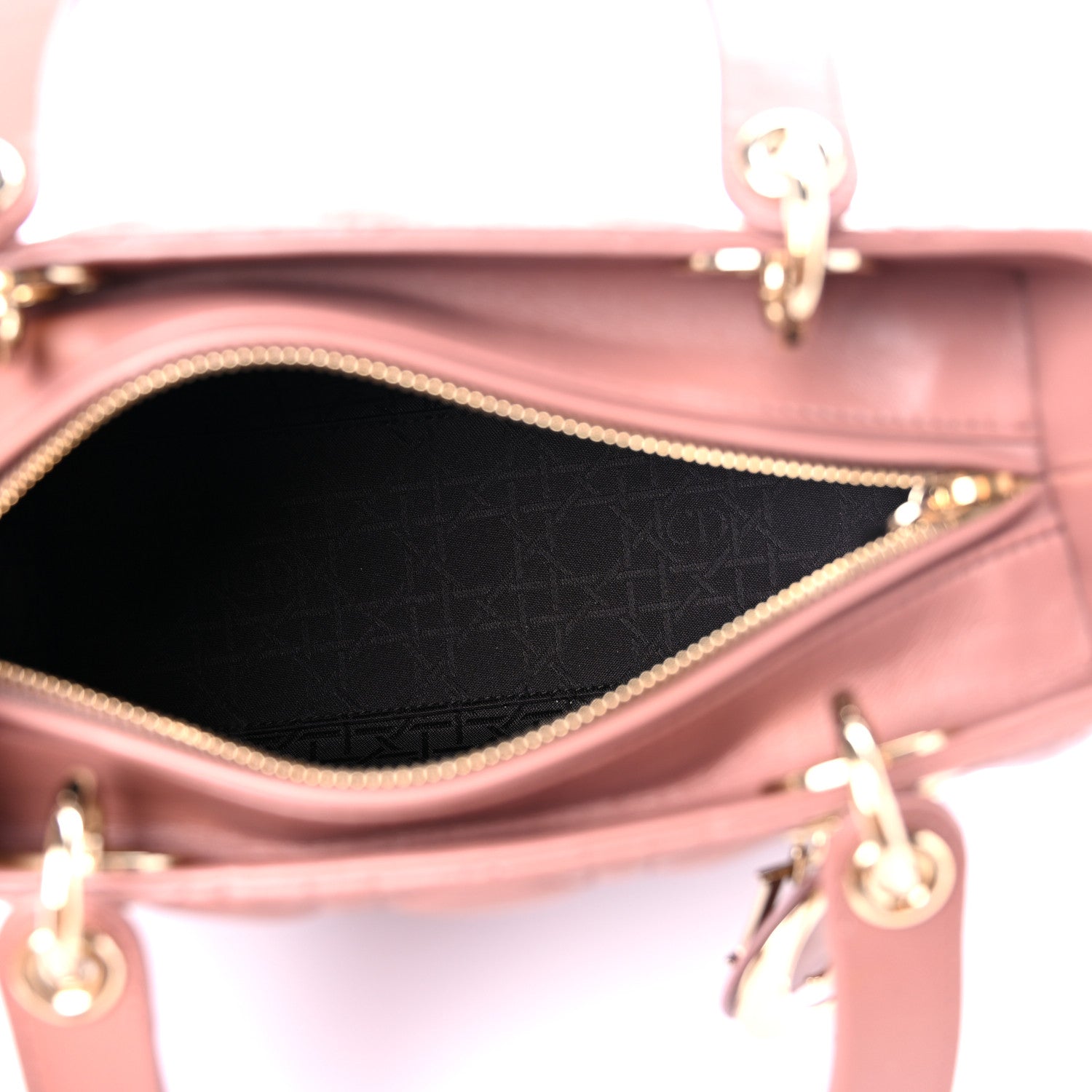 Christian Dior Lambskin Cannage Medium Lady Dior Fard 4 of 7