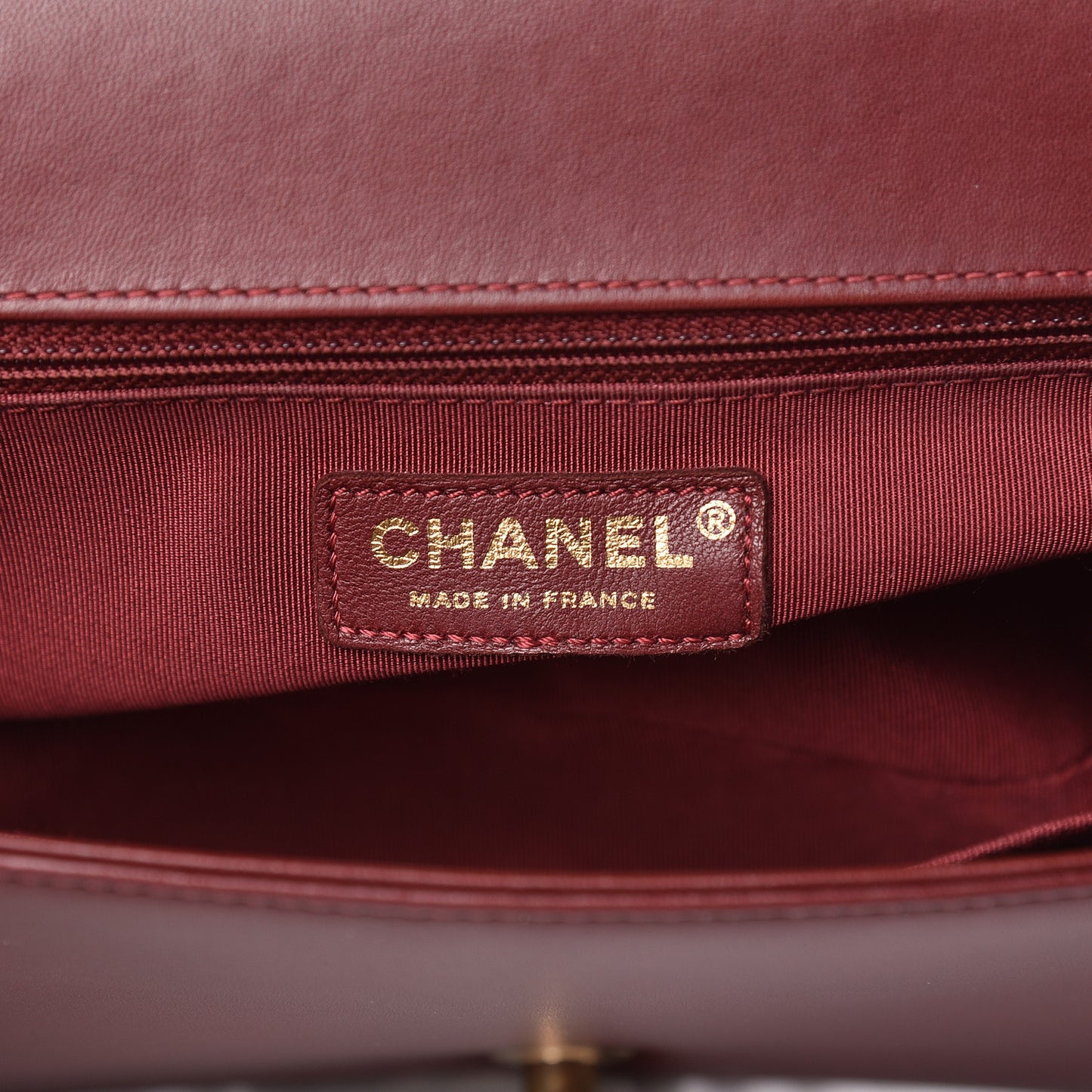 Lambskin Quilted New Medium Boy Flap Red