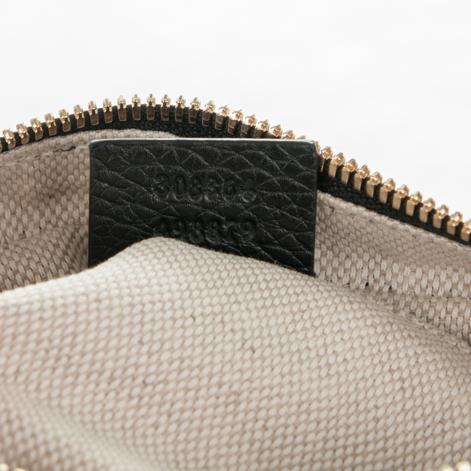Gucci Pebbled Calfskin Small Soho Disco Bag Black 7 of 7