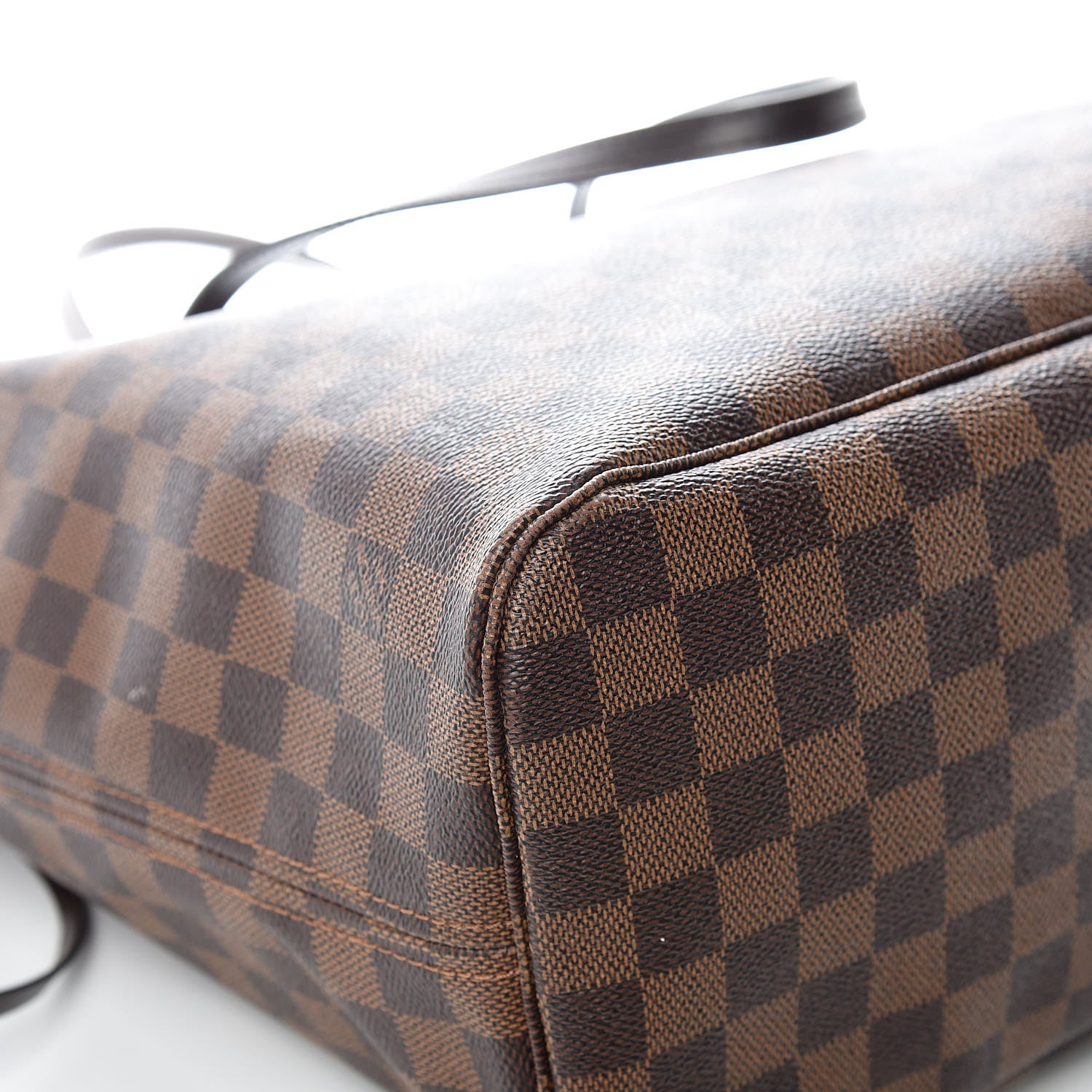Louis Vuitton Damier Ebene Neo Neverfull MM Rose Ballerine 14 of 16