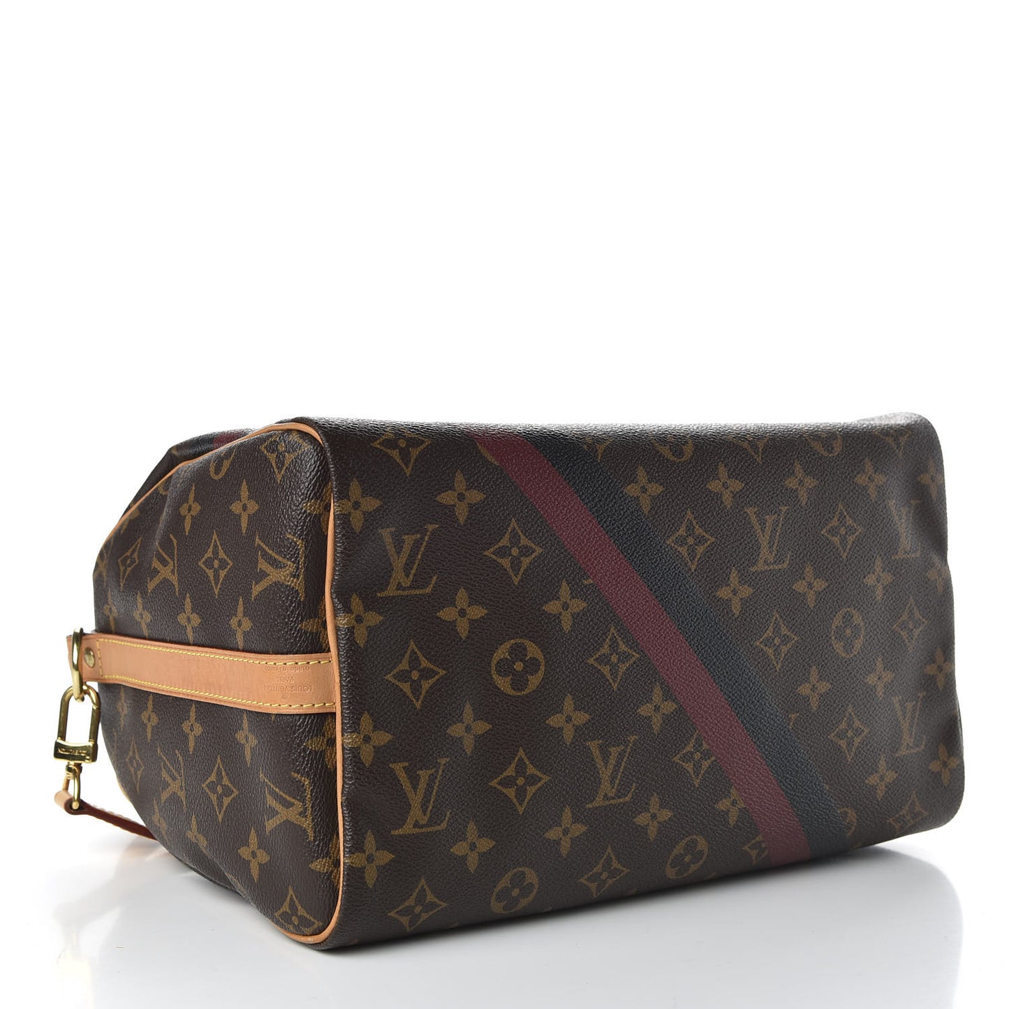 Monogram My LV Heritage Speedy Bandouliere 30 Bordeaux Black
