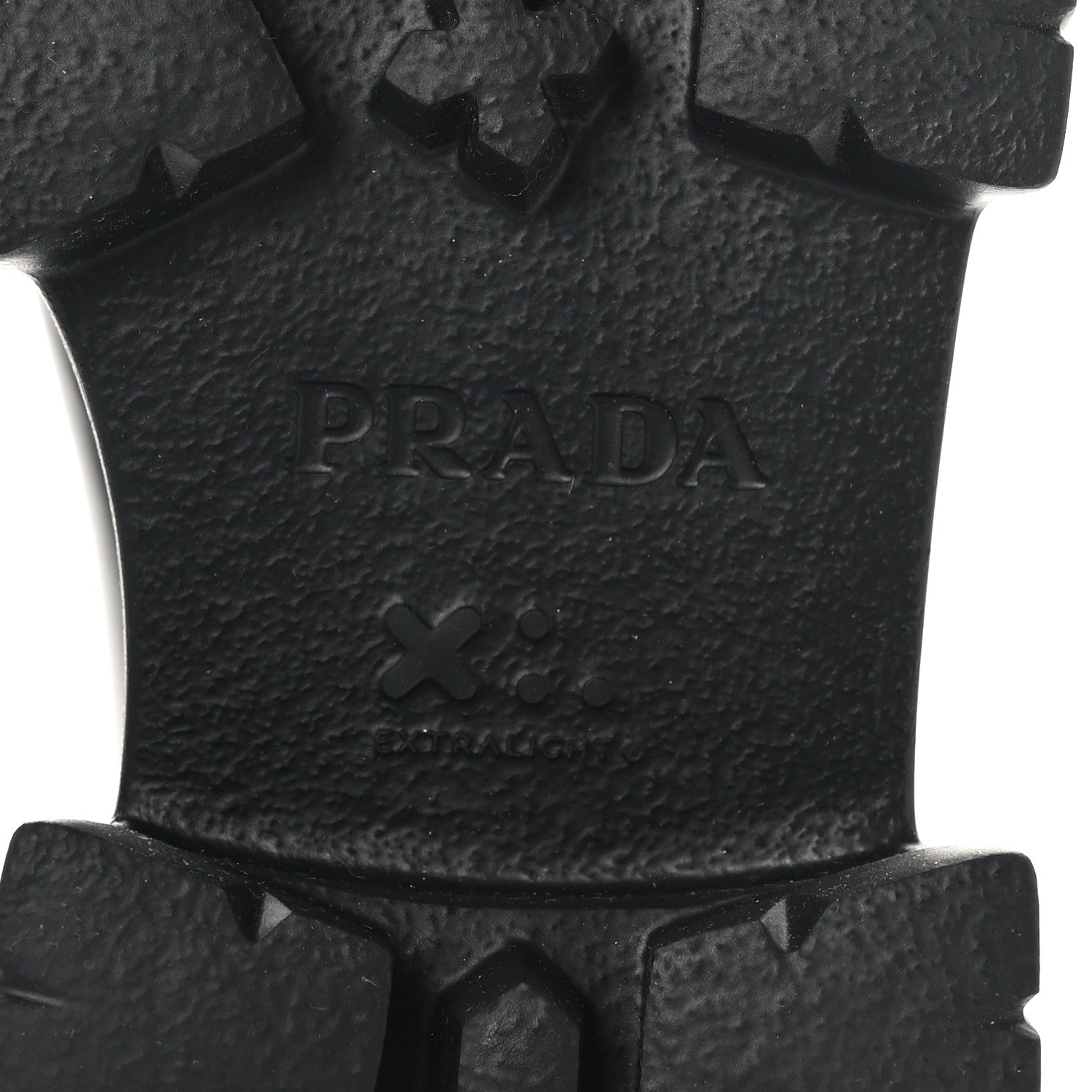 Prada Spazzolato Rois Sfumato Monolith 55mm Derby Loafers 37 Black Argento 8 of 9
