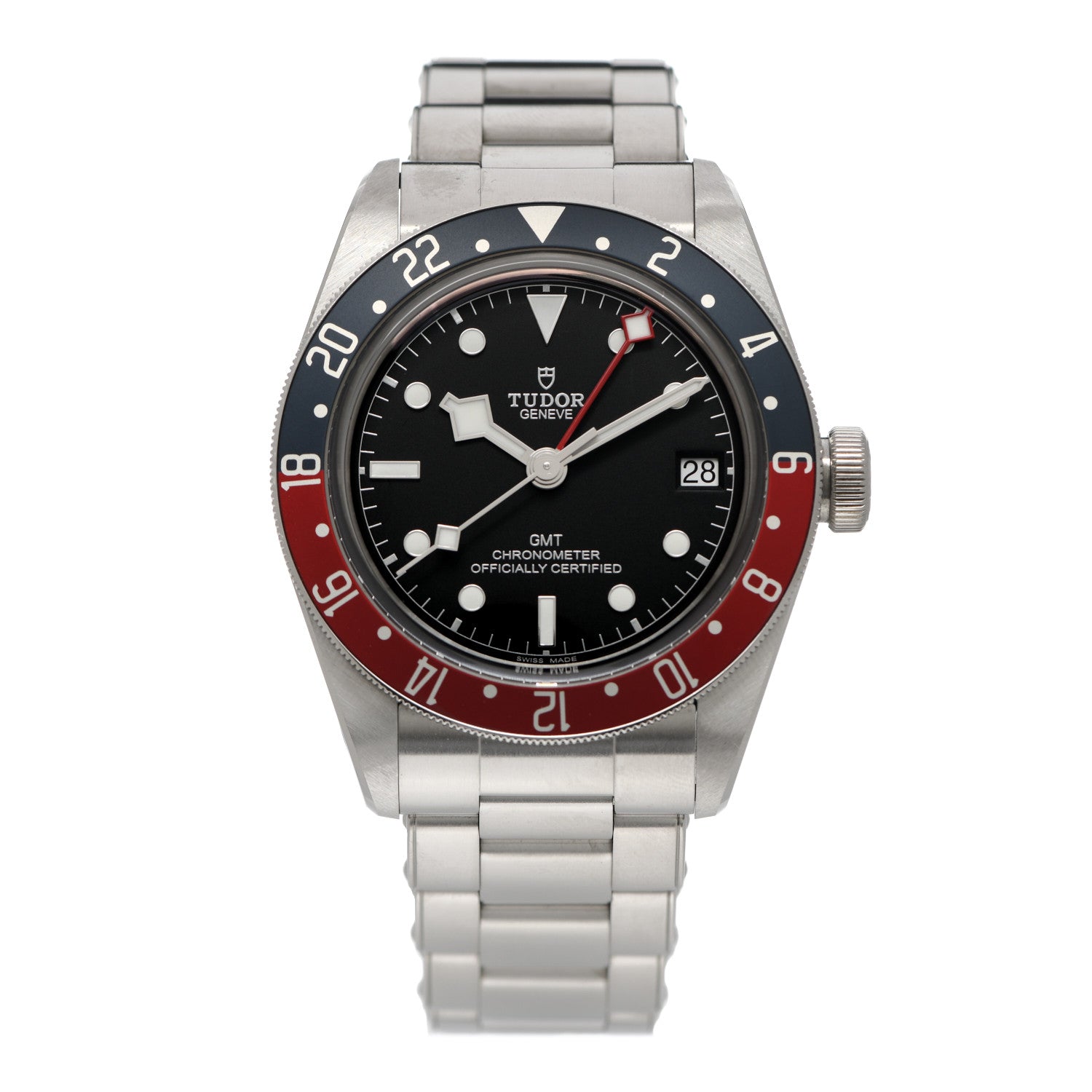 TUDOR Stainless Steel 41mm Black Bay GMT Automatic Watch Black 79830RB 1 of 6