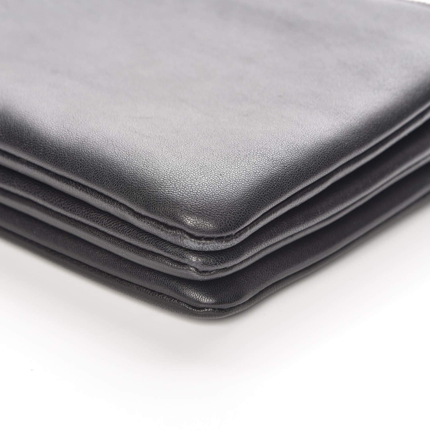 Celine Lambskin Small Trio Crossbody Bag Black 9 of 12