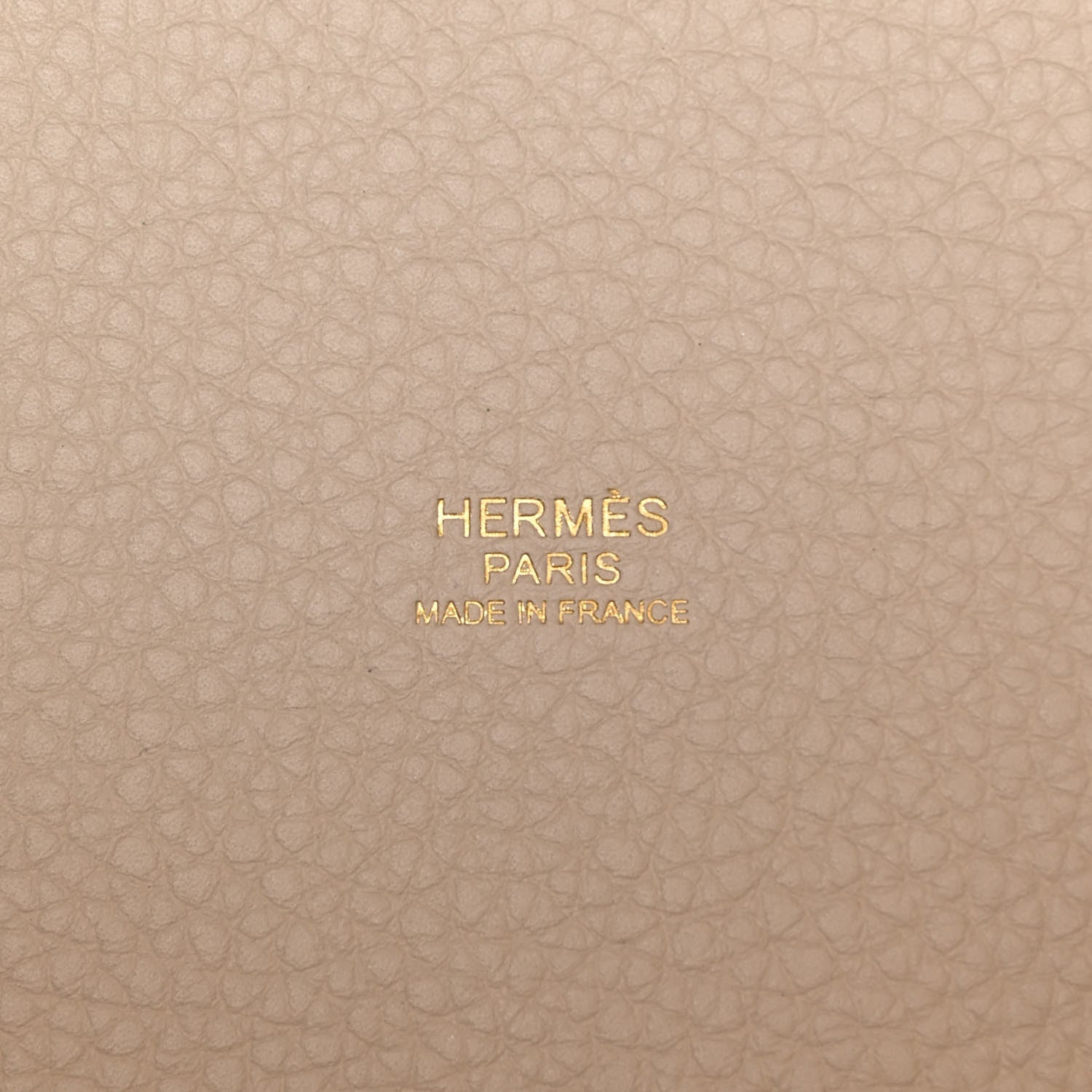 Hermes Taurillon Clemence Picotin Lock 22 MM Beton 6 of 10