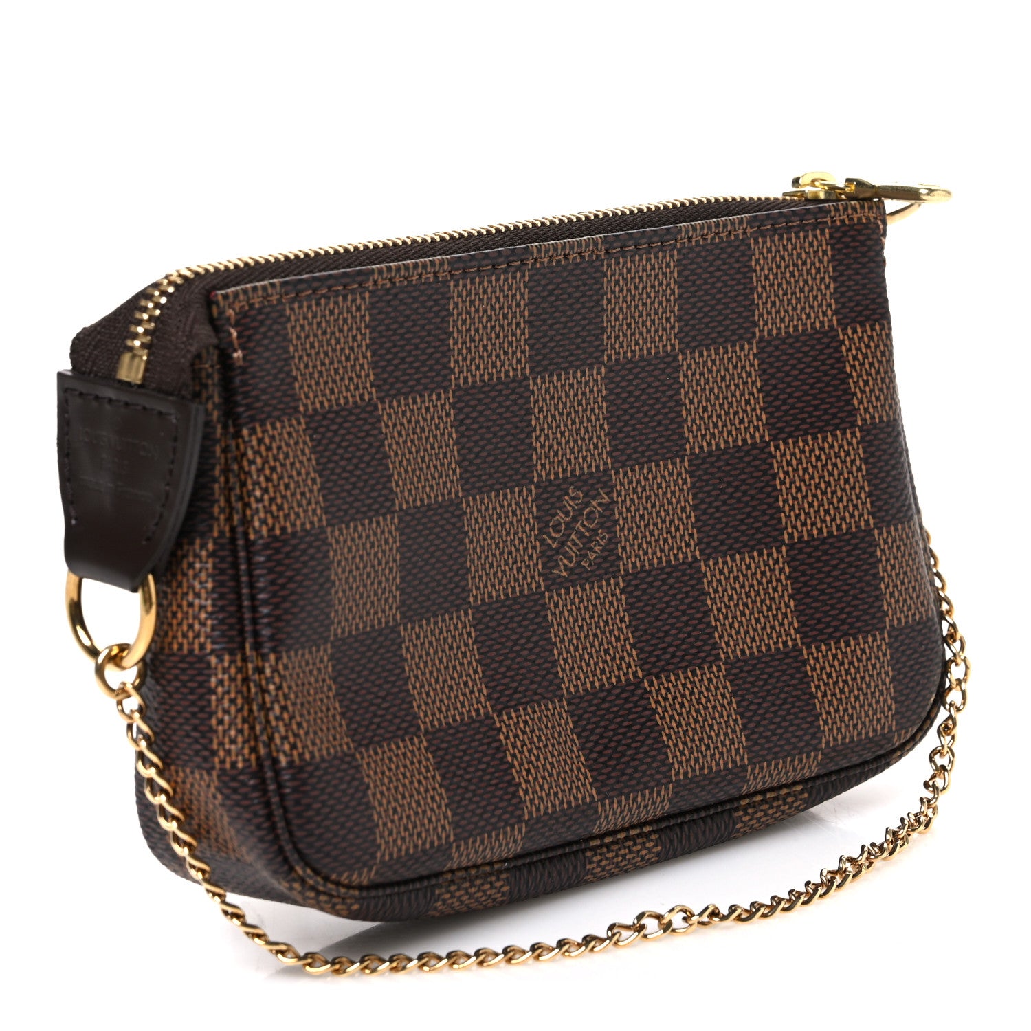 Louis Vuitton Damier Ebene Mini Pochette Accessories 3 of 7