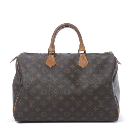 Louis Vuitton Monogram Speedy 35 1 of 24