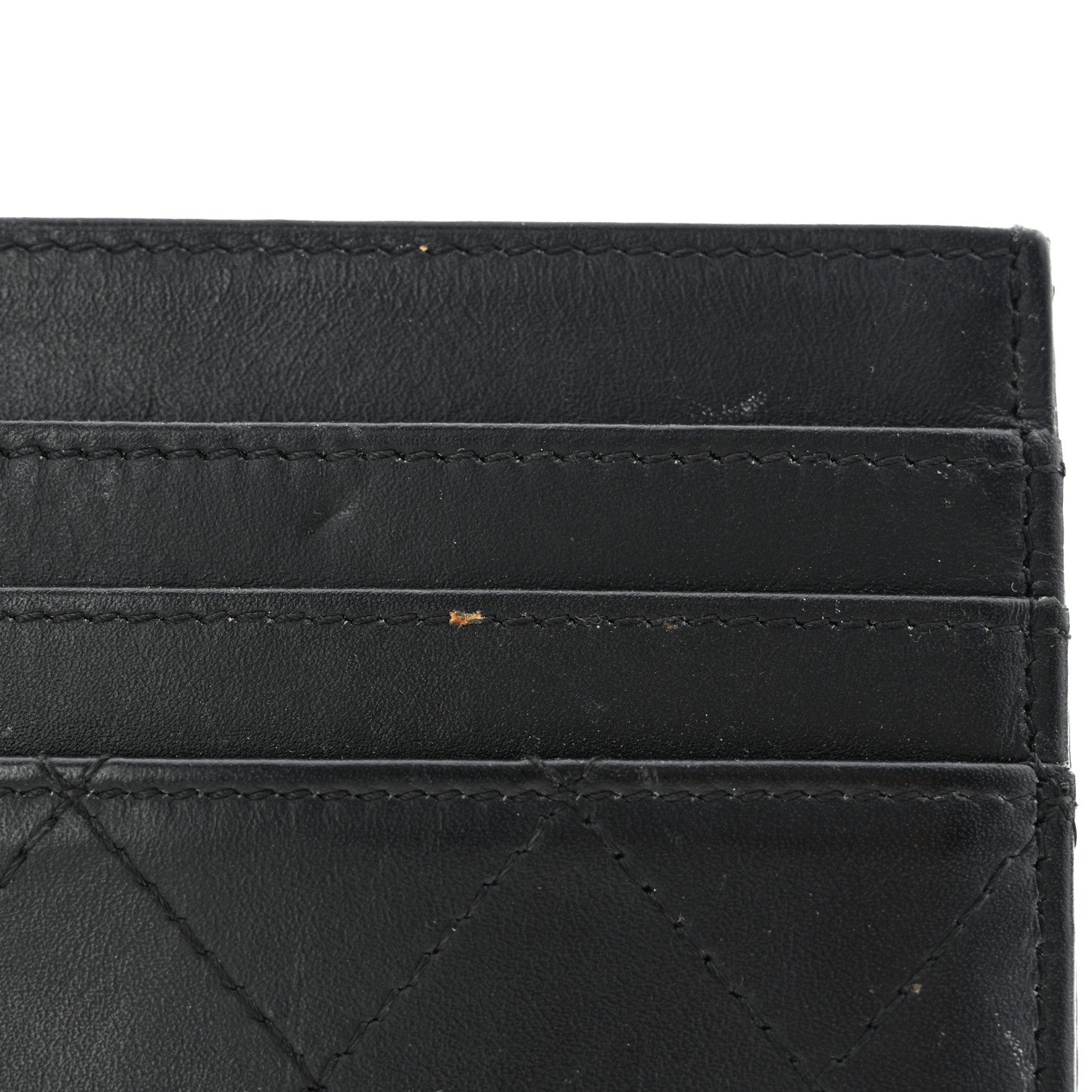 Chanel Patent Quilted Travel Wallet Black 13 of 14