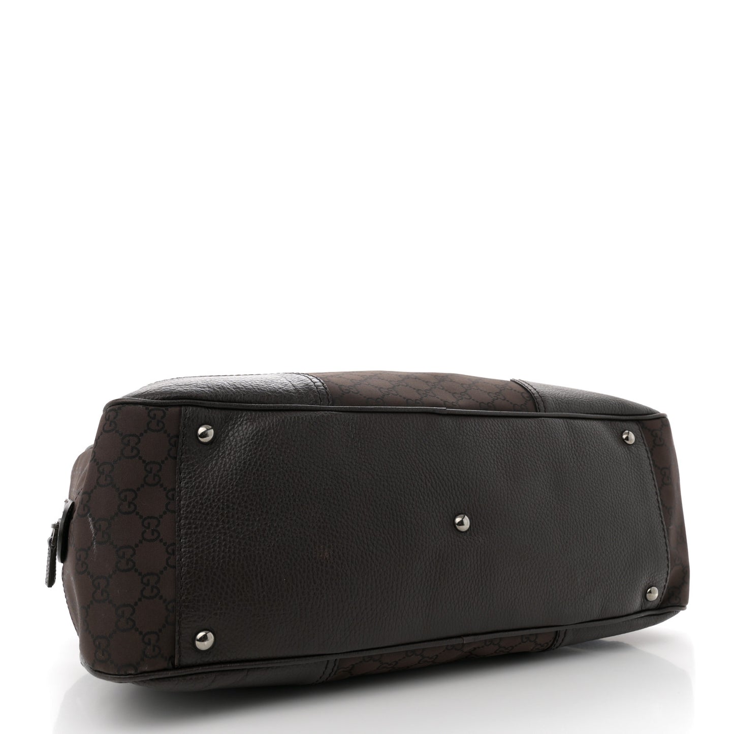 Nylon Monogram Large Princy Duffle Bag Dark Brown