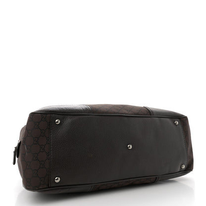Gucci Nylon Monogram Large Princy Duffle Bag Dark Brown 4 of 12
