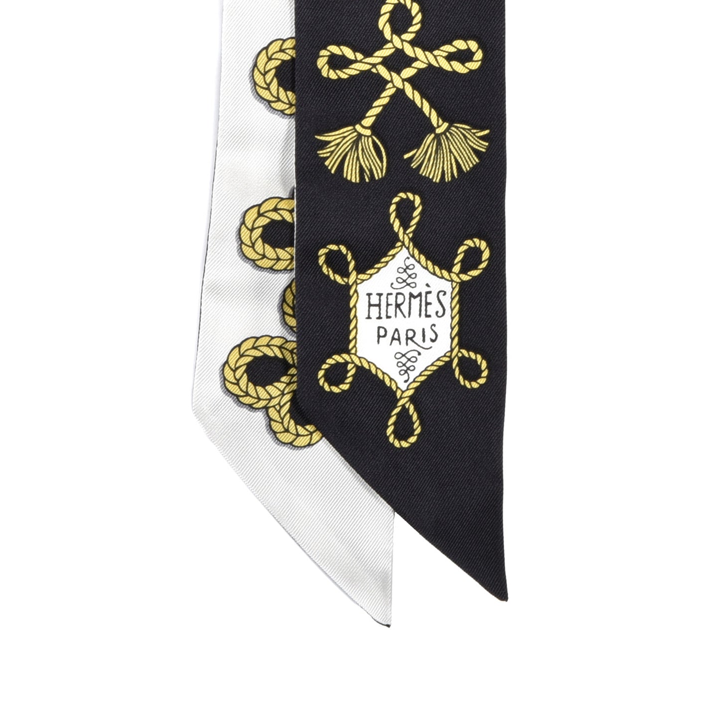 Silk Galons Et Brandebourg Twilly Black Gold White