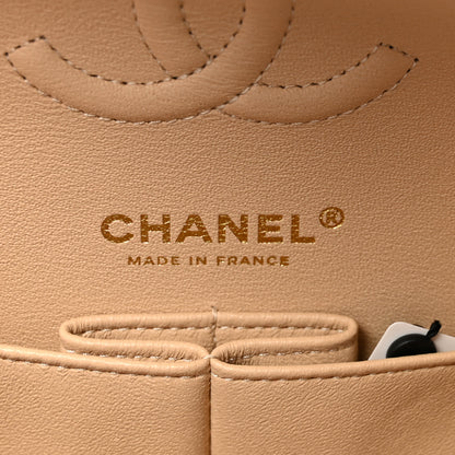 Chanel Caviar Quilted Small Double Flap Beige 6 of 10