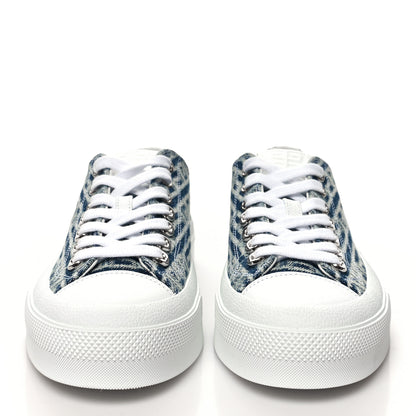Givenchy Jacquard City 4G Sneakers 38 Blue White 2 of 9